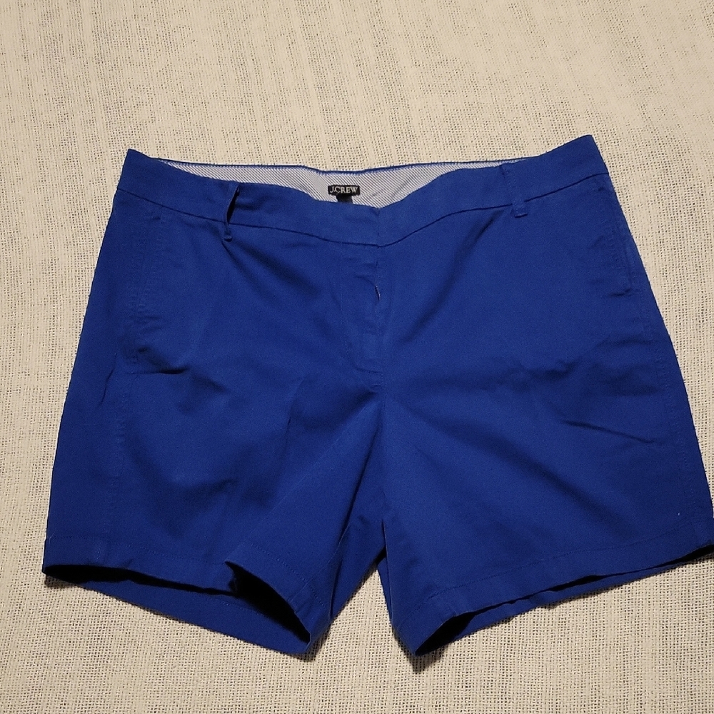 J. Crew Women's Vibrant Blue Bermudas